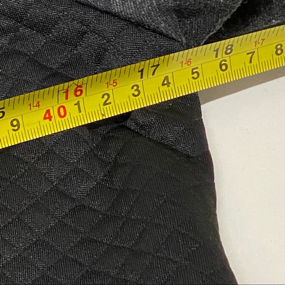 Maia Gray & Black Color Block Dress Size 10 - Picture 12 of 16